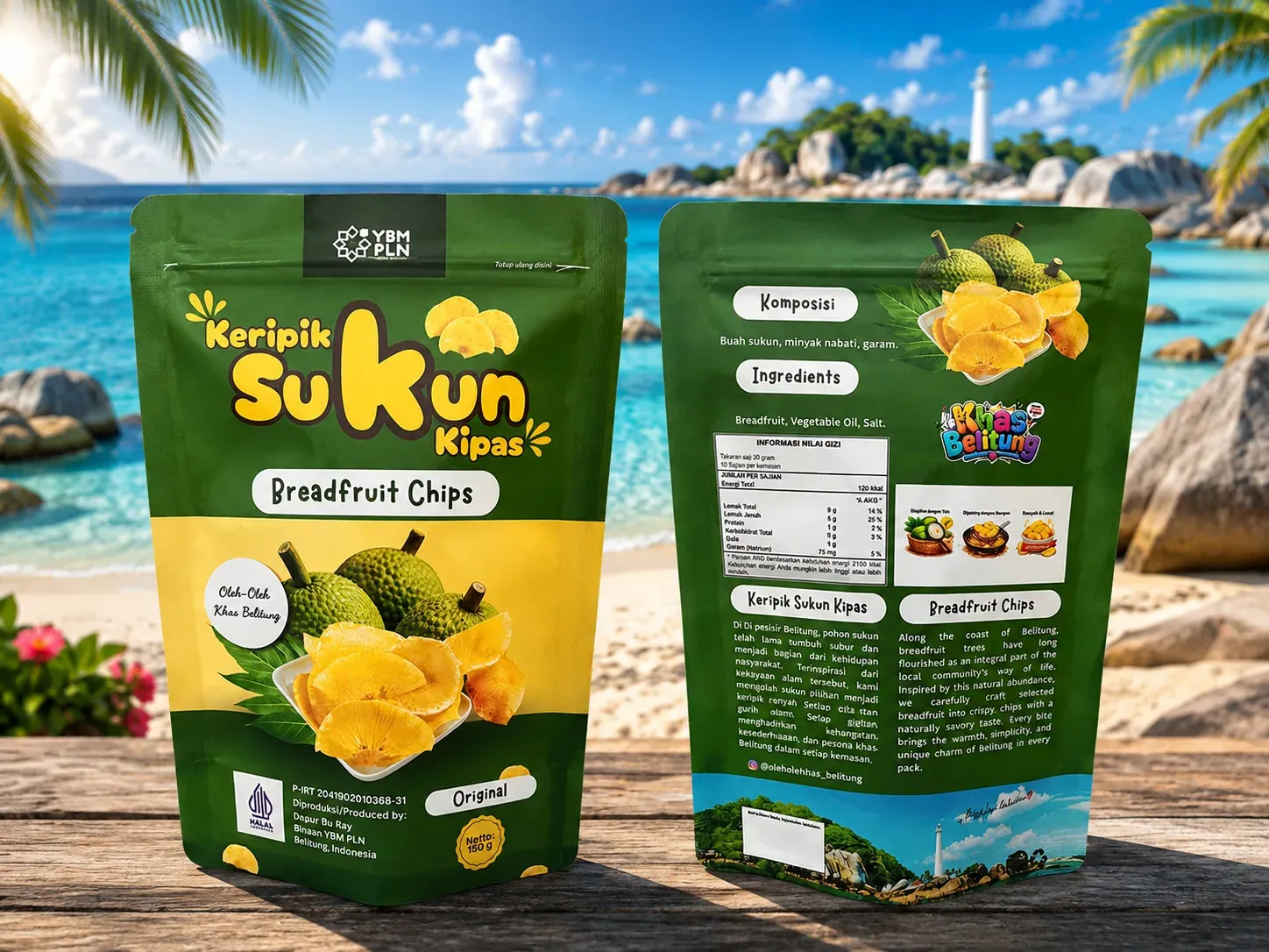 Keripik Sukun Kipas 100 G