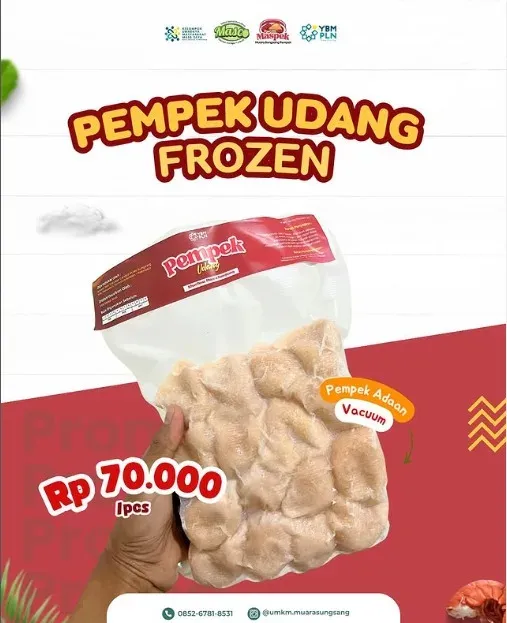 Pempek Udang Telok Kecil/Adaan