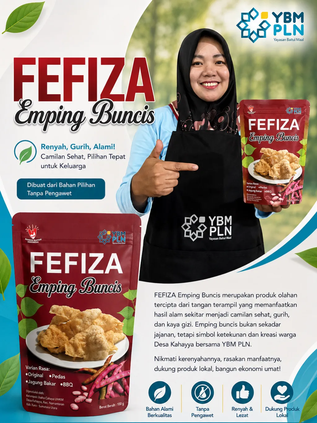 Emping Buncis Kahayya