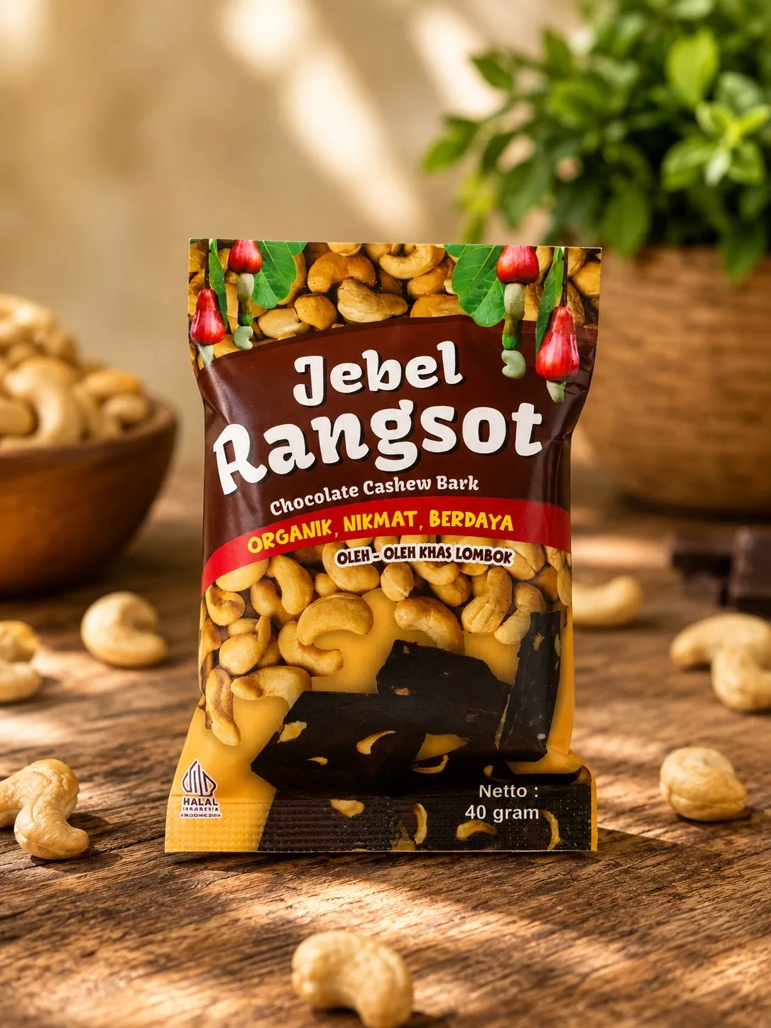 Chocolate Cashew Nut 40 gr