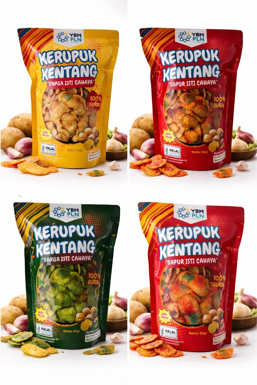 Kerupuk Kentang Dapur Isti Cahaya