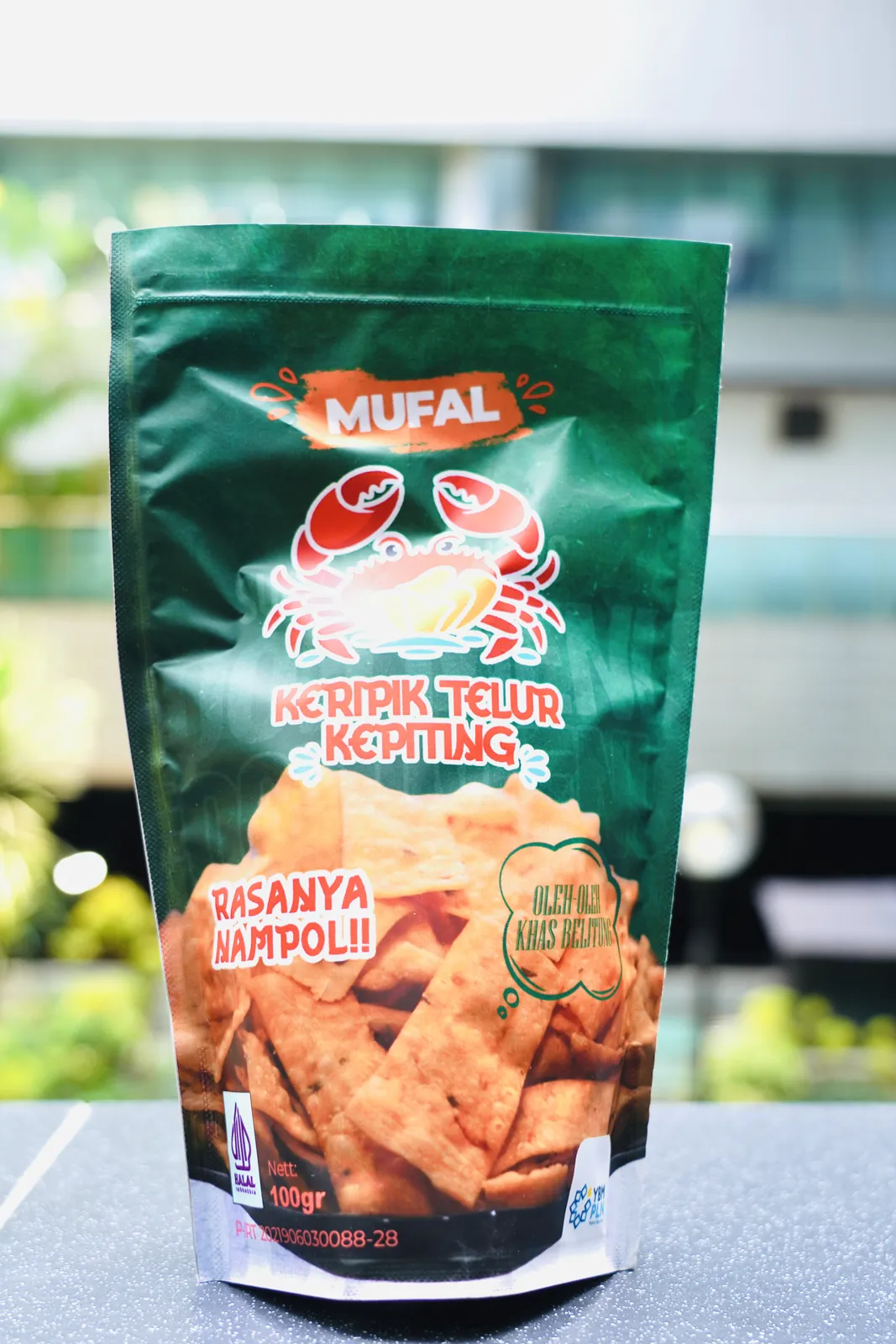 Keripik Telur Ketam (Kepiting)